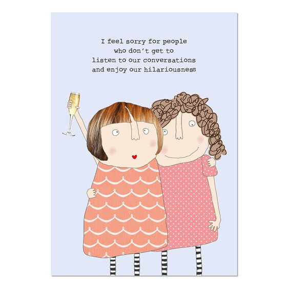 Rosie Made A Thing A4 Art Print - Our Hilariousness friendship female