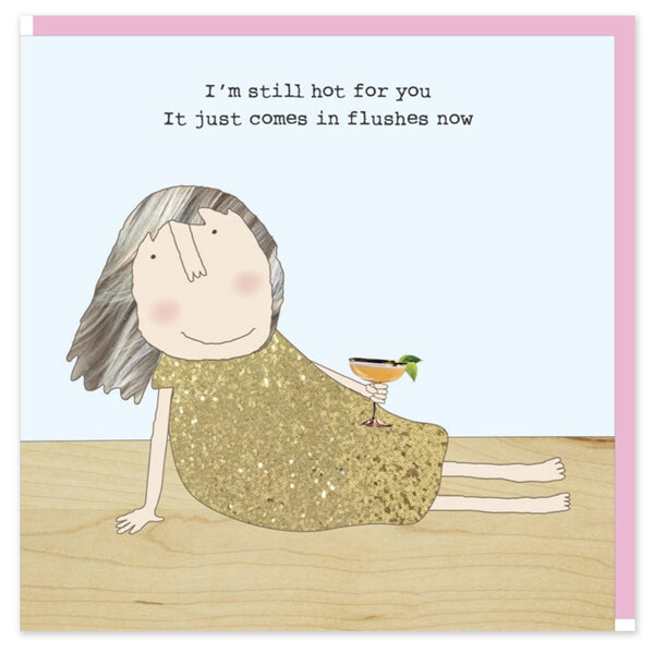 Rosie Made A Thing - Flushes For You - Valentine's Day Card