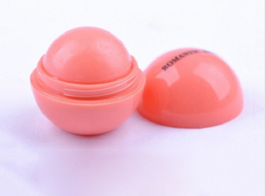 Round Fruity Lip Balm - Orange