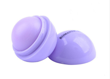 Round Fruity Lip Balm - Purple