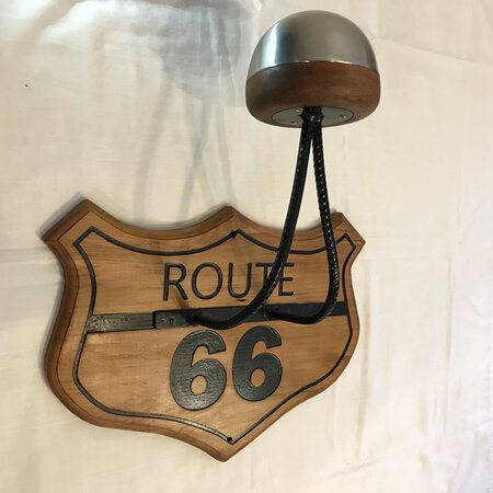 Route 66 - Helmet Holder