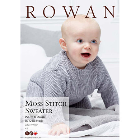 Rowan Moss Stitch Sweater by Quail Studio