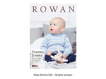Rowan Pattern - Striped Jumper