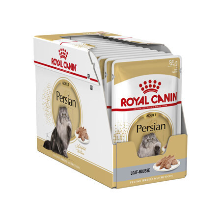 ROYAL CANIN® Adult Cat Food Persian Loaf Wet Cat Food 12 x 85g