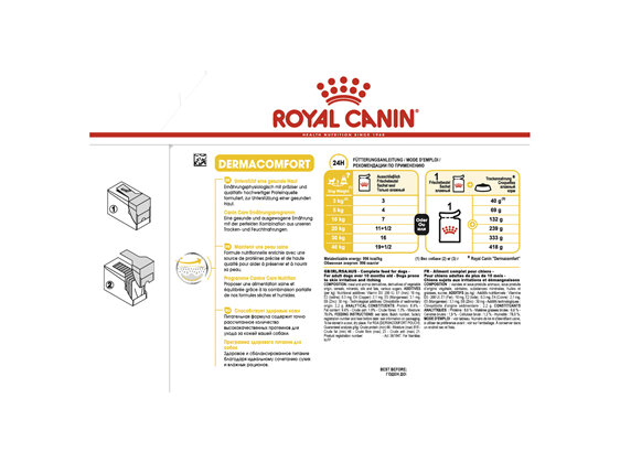 ROYAL CANIN® Dermacomfort Loaf Wet Dog Food 12 x 85g