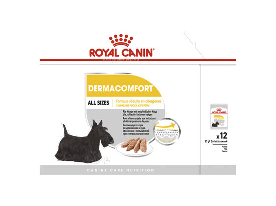 ROYAL CANIN® Dermacomfort Loaf Wet Dog Food 12 x 85g