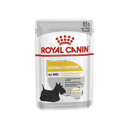 ROYAL CANIN® Dermacomfort Loaf Wet Dog Food 12 x 85g