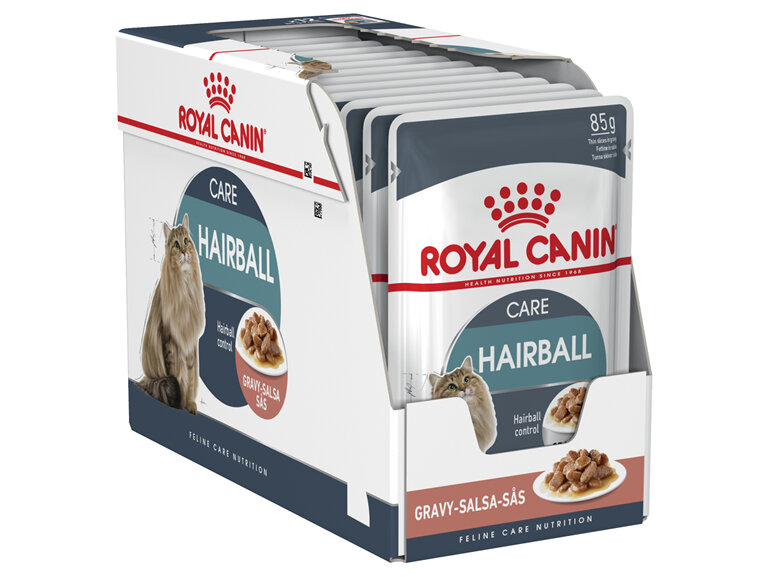 ROYAL CANIN® Hairball Care In Gravy Wet Cat Food 12 x 85g