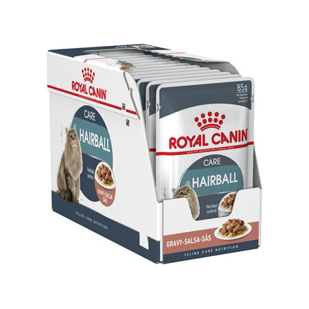 ROYAL CANIN® Hairball Care In Gravy Wet Cat Food 12 x 85g