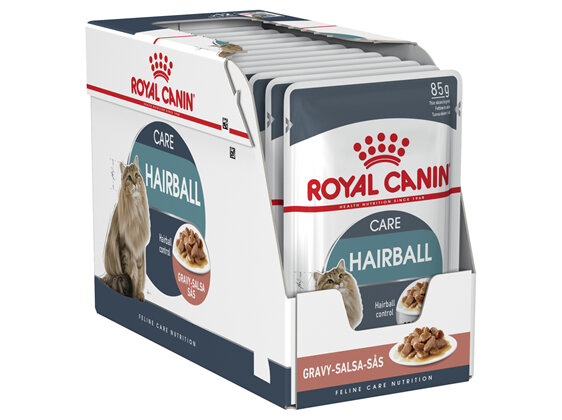 ROYAL CANIN® Hairball Care In Gravy Wet Cat Food 12 x 85g