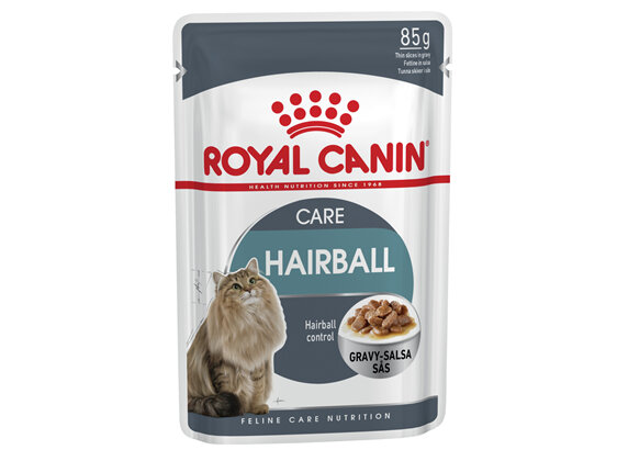 ROYAL CANIN® Hairball Care In Gravy Wet Cat Food 12 x 85g