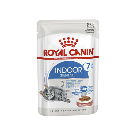 ROYAL CANIN® Indoor 7+ Wet Cat Food 12 x 85g