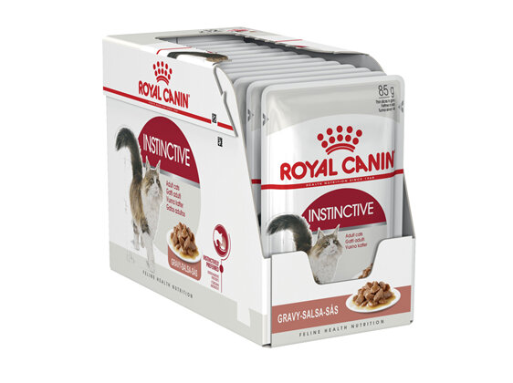 ROYAL CANIN® Instinctive Gravy Wet Cat Food 12 x 85g