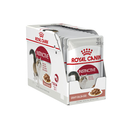 ROYAL CANIN® Instinctive Gravy Wet Cat Food 12 x 85g