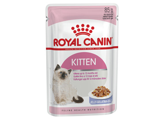 ROYAL CANIN® Kitten Jelly Wet Cat Food Pouches 12 x 85g