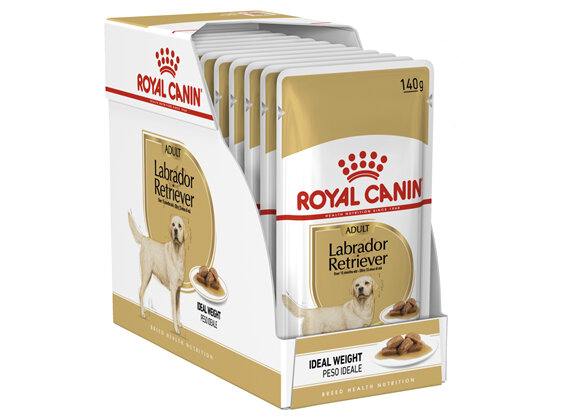 ROYAL CANIN® Labrador Retriever Gravy Wet Dog Food 12 x 140g