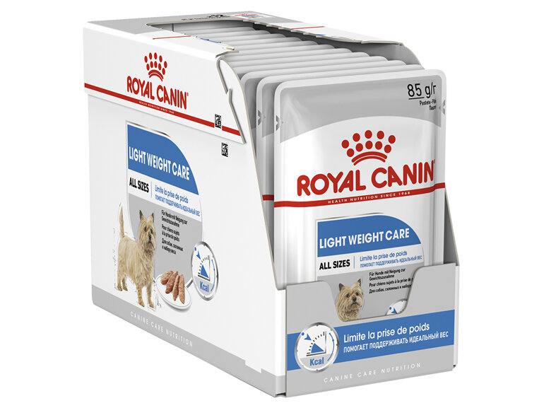 ROYAL CANIN® Light Weight Care Loaf Wet Dog Food 12 x 85g