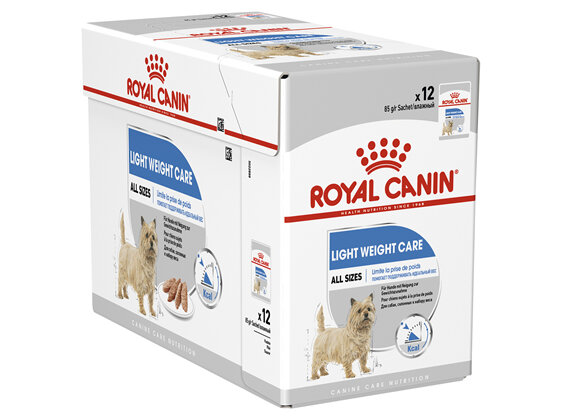 ROYAL CANIN® Light Weight Care Loaf Wet Dog Food 12 x 85g