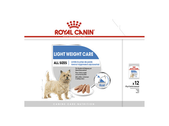 ROYAL CANIN® Light Weight Care Loaf Wet Dog Food 12 x 85g