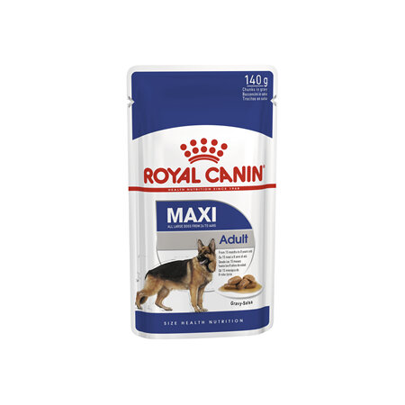 ROYAL CANIN® Maxi Adult Gravy Wet Dog Food 10 x 140g