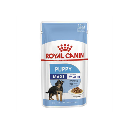 ROYAL CANIN® Maxi Puppy Wet Dog Food Pouches 10 x 140g