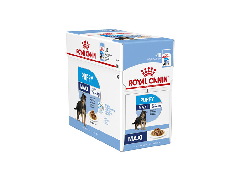 ROYAL CANIN® Maxi Puppy Wet Dog Food Pouches 10 x 140g