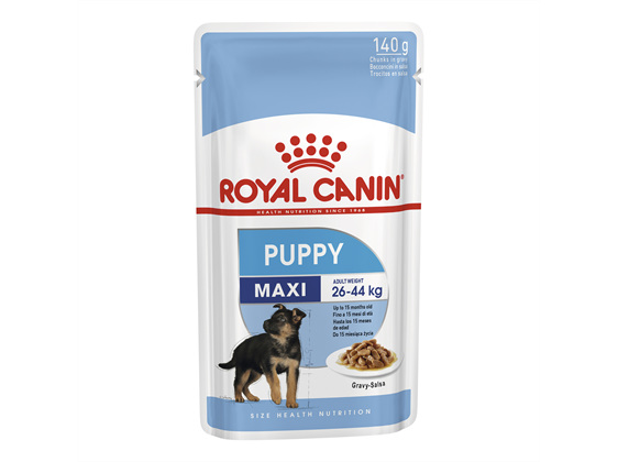 ROYAL CANIN® Maxi Puppy Wet Dog Food Pouches 10 x 140g