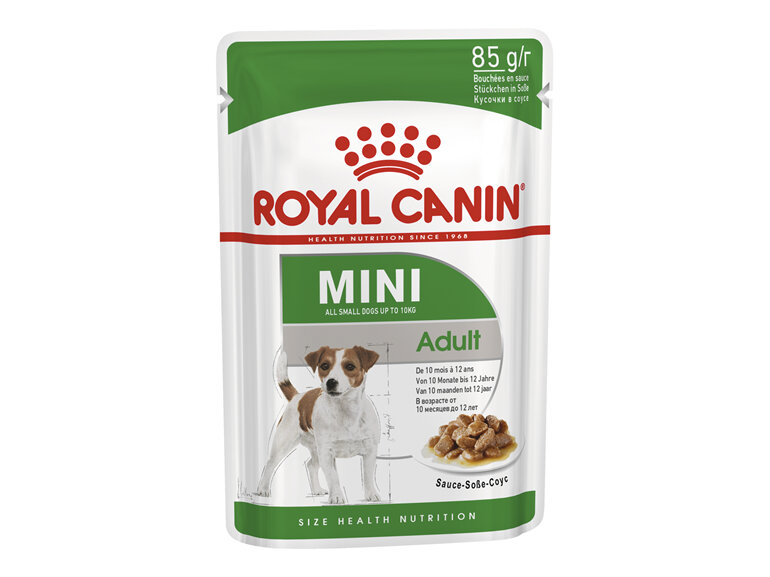 ROYAL CANIN® Mini Adult Gravy Wet Dog Food 12 x 85g