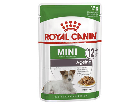 ROYAL CANIN® Mini Ageing 12+ Gravy Wet Dog Food 12 x 85g