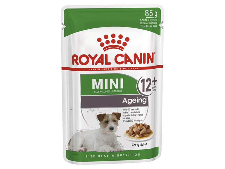 ROYAL CANIN® Mini Ageing 12+ Gravy Wet Dog Food 12 x 85g