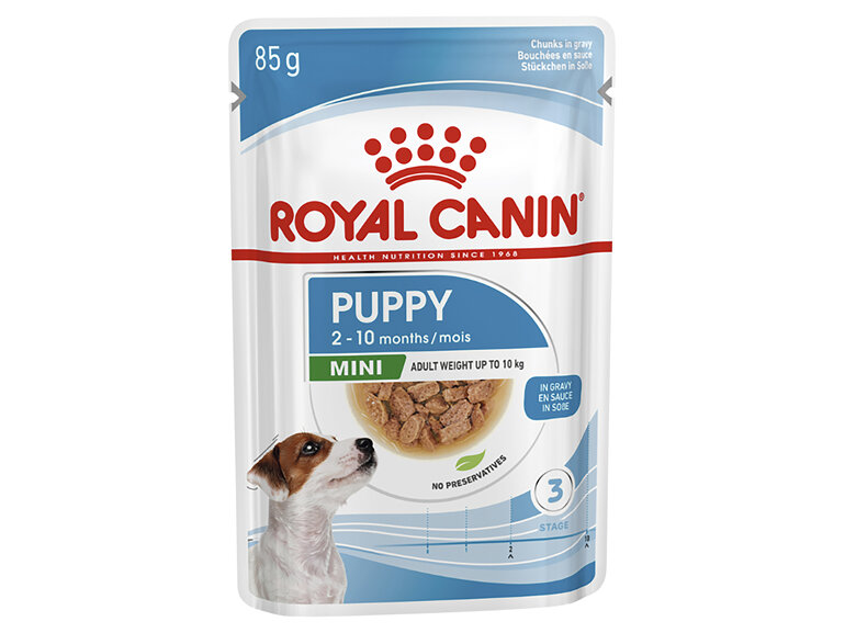 ROYAL CANIN® Mini Puppy Gravy Wet Dog Food 12 x 85g