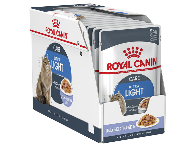 ROYAL CANIN® Ultra Light Care Jelly Wet Cat Food 12 x 85g