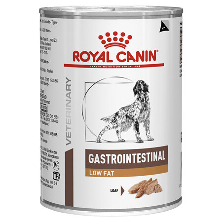 ROYAL CANIN® Veterinary Diet Canine Gastrointestinal Low Fat Canned Wet Dog Food 410g