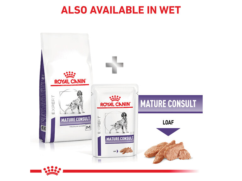 ROYAL CANIN® Veterinary Diet Canine Mature Consult Medium Dogs Dry Dog Food