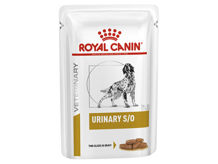 ROYAL CANIN® Veterinary Diet Canine Urinary S/O Pouch Wet Dog Food 12 x 100g