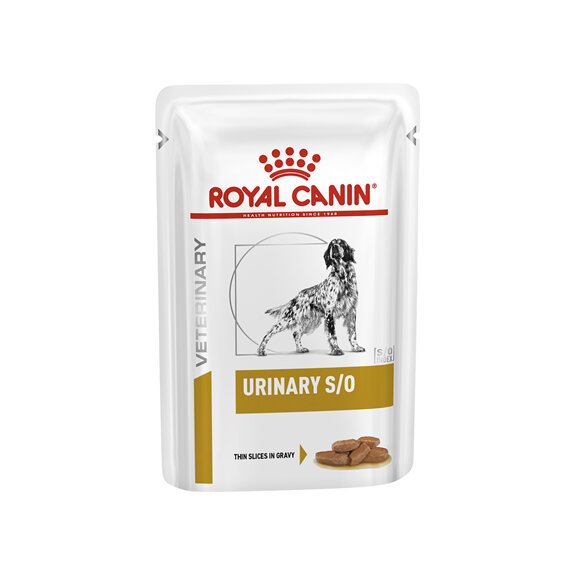 ROYAL CANIN® Veterinary Diet Canine Urinary S/O Pouch Wet Dog Food 12 x 100g