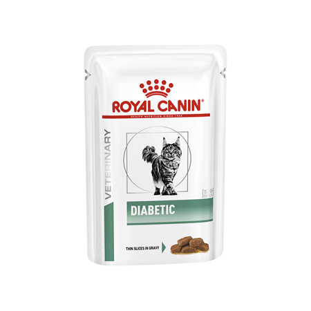 ROYAL CANIN® VETERINARY DIET Diabetic Adult Wet Cat Food Pouches 12 x 85g