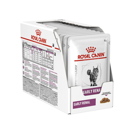 ROYAL CANIN® VETERINARY DIET Early Renal Adult Wet Cat Food Pouches 12 x 85g