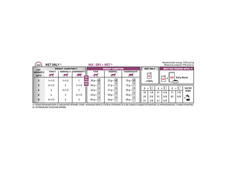 ROYAL CANIN® VETERINARY DIET Early Renal Adult Wet Cat Food Pouches 12 x 85g