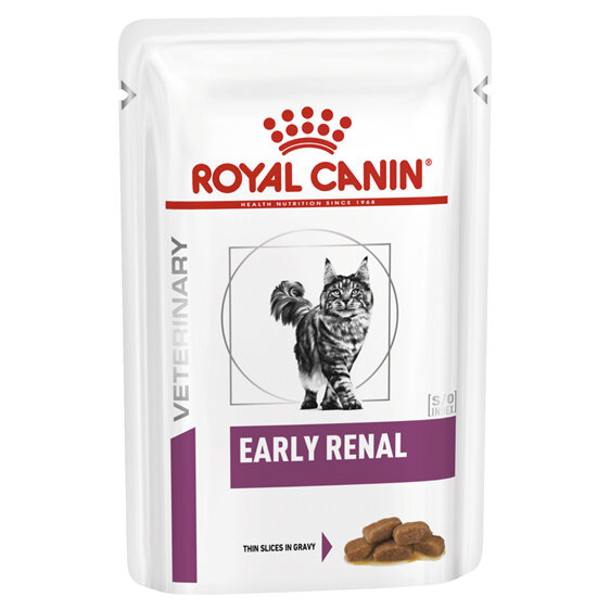 ROYAL CANIN® Veterinary Diet Feline Early Renal Pouch Wet Cat Food 12 x 85g