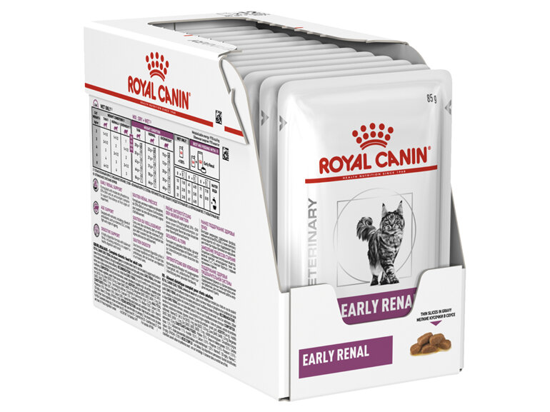 ROYAL CANIN® Veterinary Diet Feline Early Renal Pouch Wet Cat Food 12 x 85g