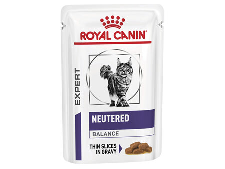 ROYAL CANIN® Veterinary Diet Feline Neutered Balance Pouch Wet Cat Food 12 x 85g
