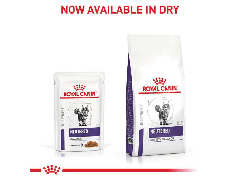 ROYAL CANIN® Veterinary Diet Feline Neutered Balance Pouch Wet Cat Food 12 x 85g