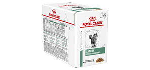 ROYAL CANIN® Veterinary Diet Feline Satiety Weight Management Pouch Wet Cat Food 12 x 85g