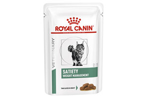 ROYAL CANIN® Veterinary Diet Feline Satiety Weight Management Pouch Wet Cat Food 12 x 85g