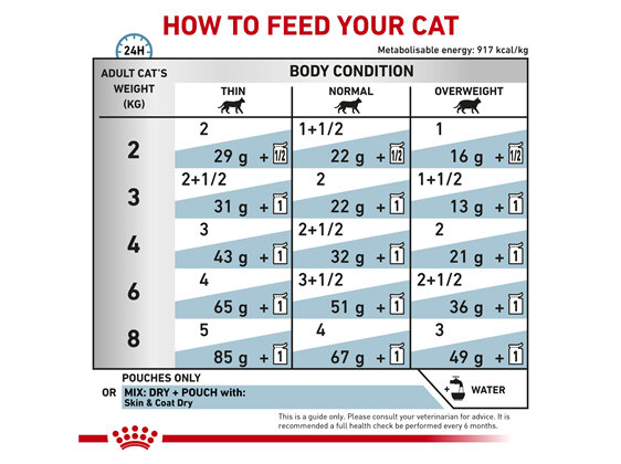 ROYAL CANIN® Veterinary Diet Feline Skin & Coat Pouch Wet Cat Food 12 x 85g