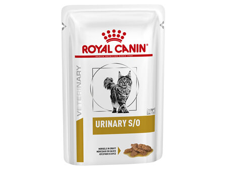 ROYAL CANIN® Veterinary Diet Feline Urinary S/O Wet Cat Food 12 x 85g
