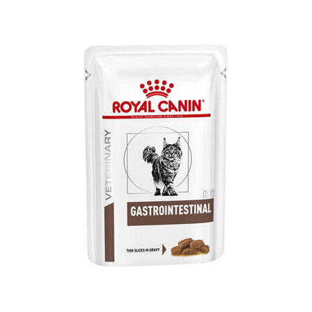 ROYAL CANIN® VETERINARY DIET Gastrointestinal Adult Wet Cat Food Pouches 12 x 85g