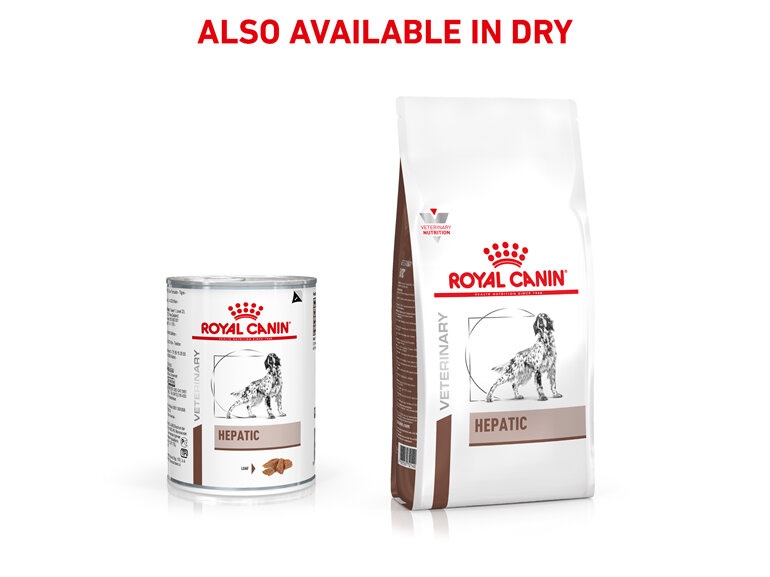 ROYAL CANIN® VETERINARY DIET Hepatic Adult Wet Dog Food Cans 12 x 420g