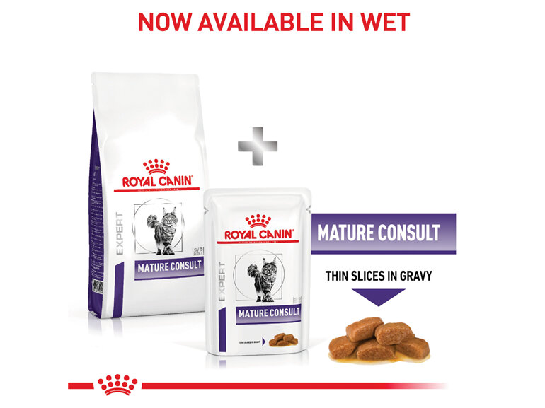 ROYAL CANIN® Veterinary Diet Mature Consult Feline Dry Cat Food